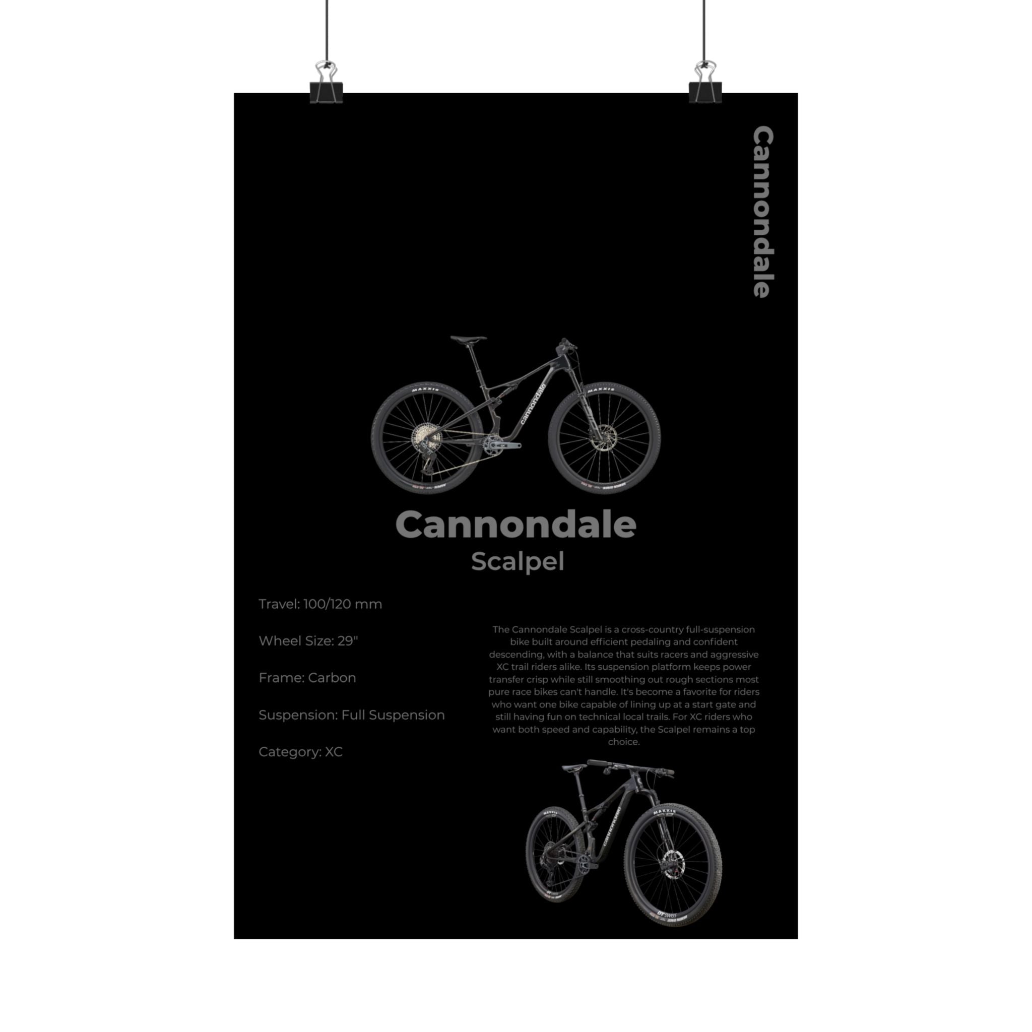 Cannondale Scalpel Poster
