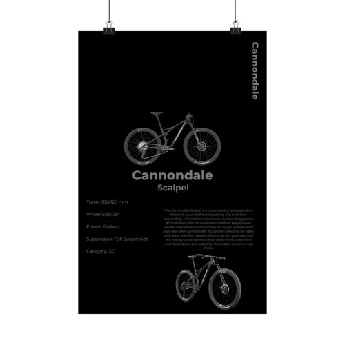 Cannondale Scalpel Poster