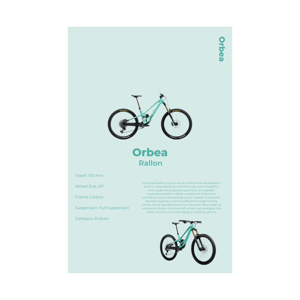 Orbea Rallon Poster