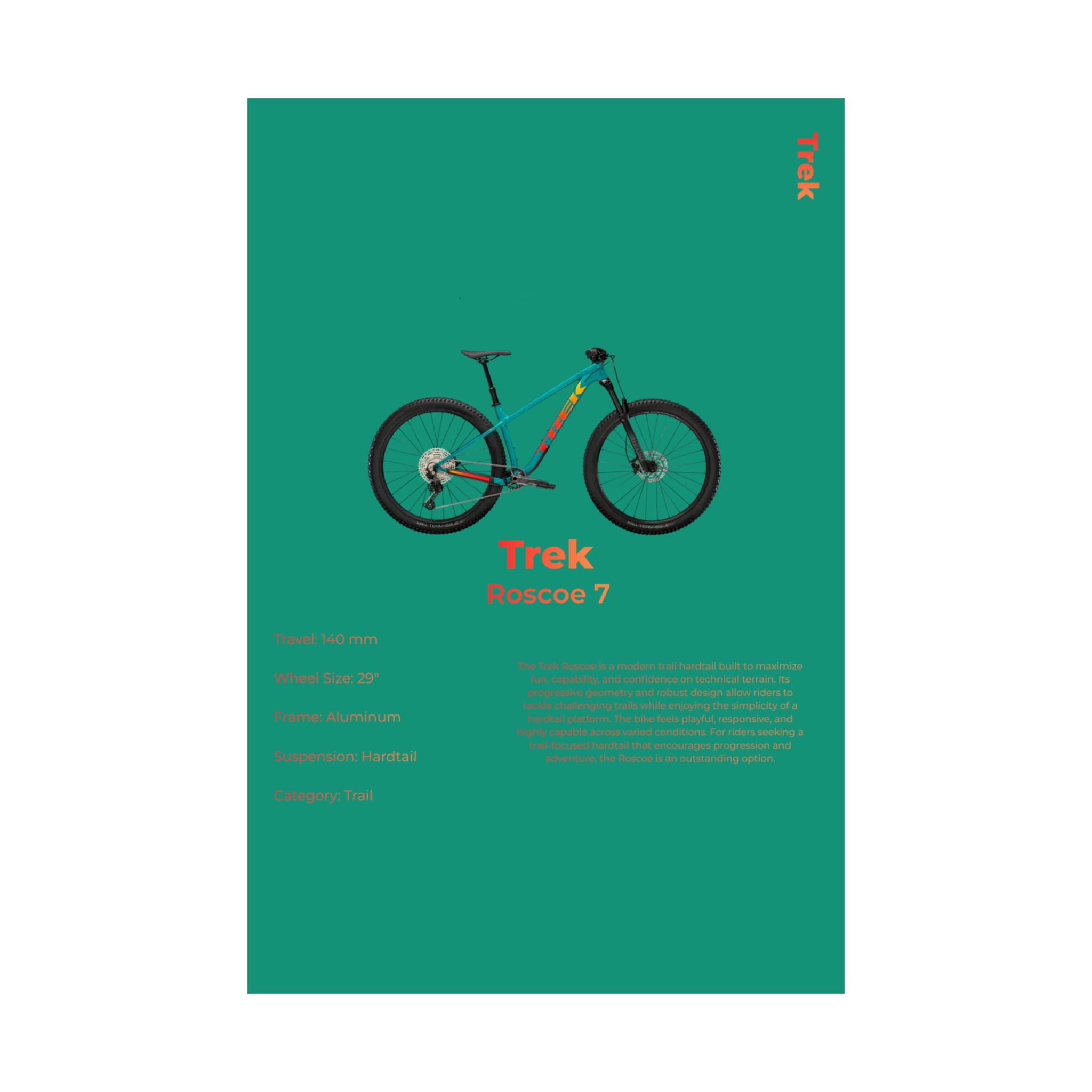 Trek Roscoe Poster