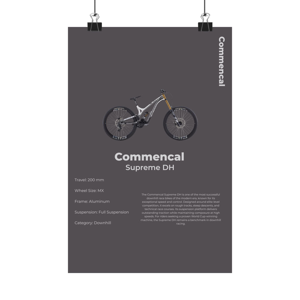 Commencal Supreme DH Poster