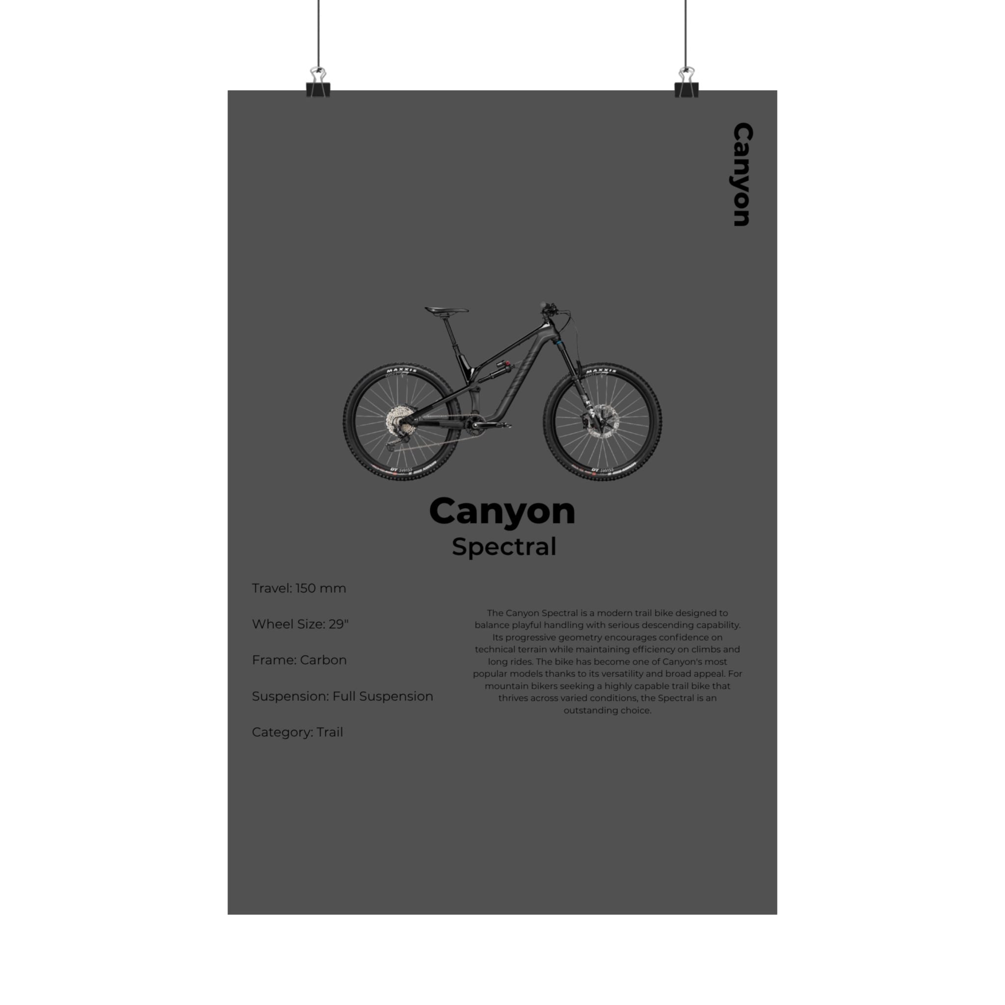 Canyon Spectral Poster