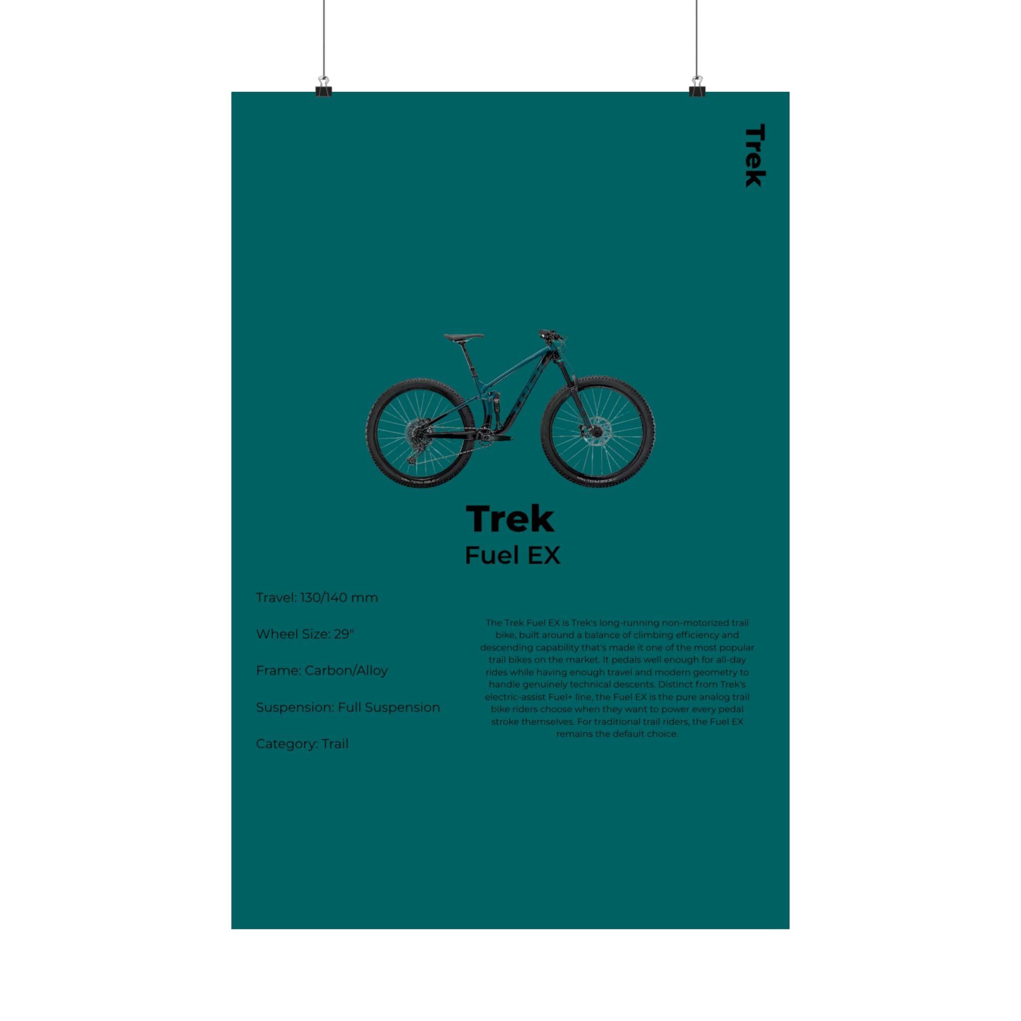 Trek Fuel EX Poster