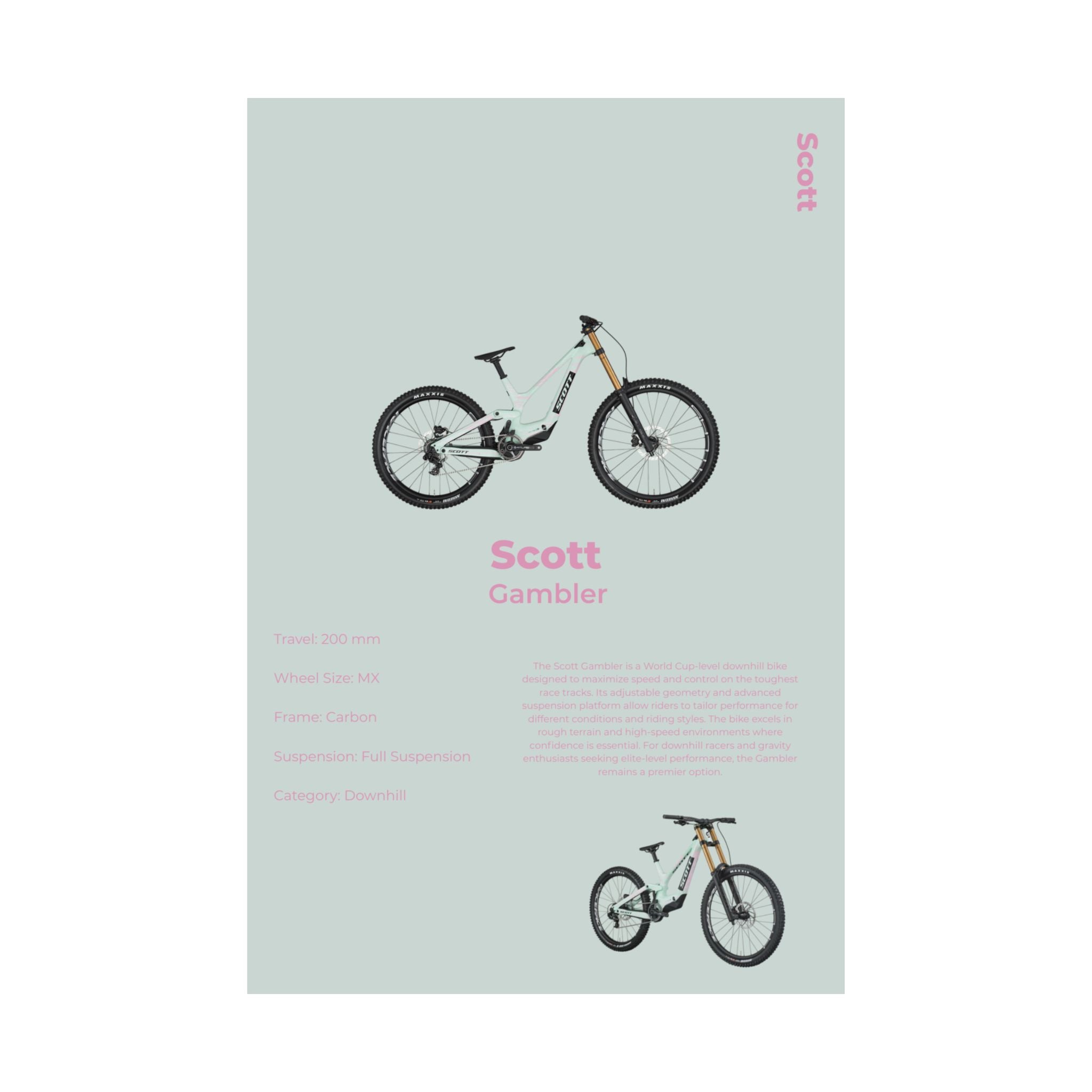 Scott Gambler Poster