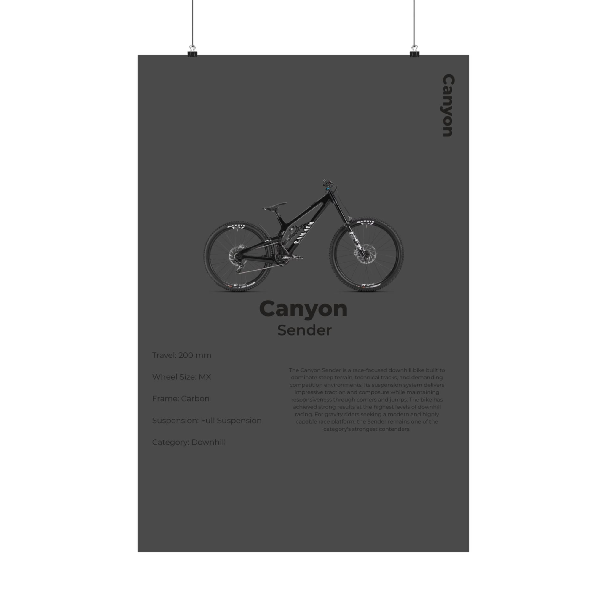 Canyon Sender Poster