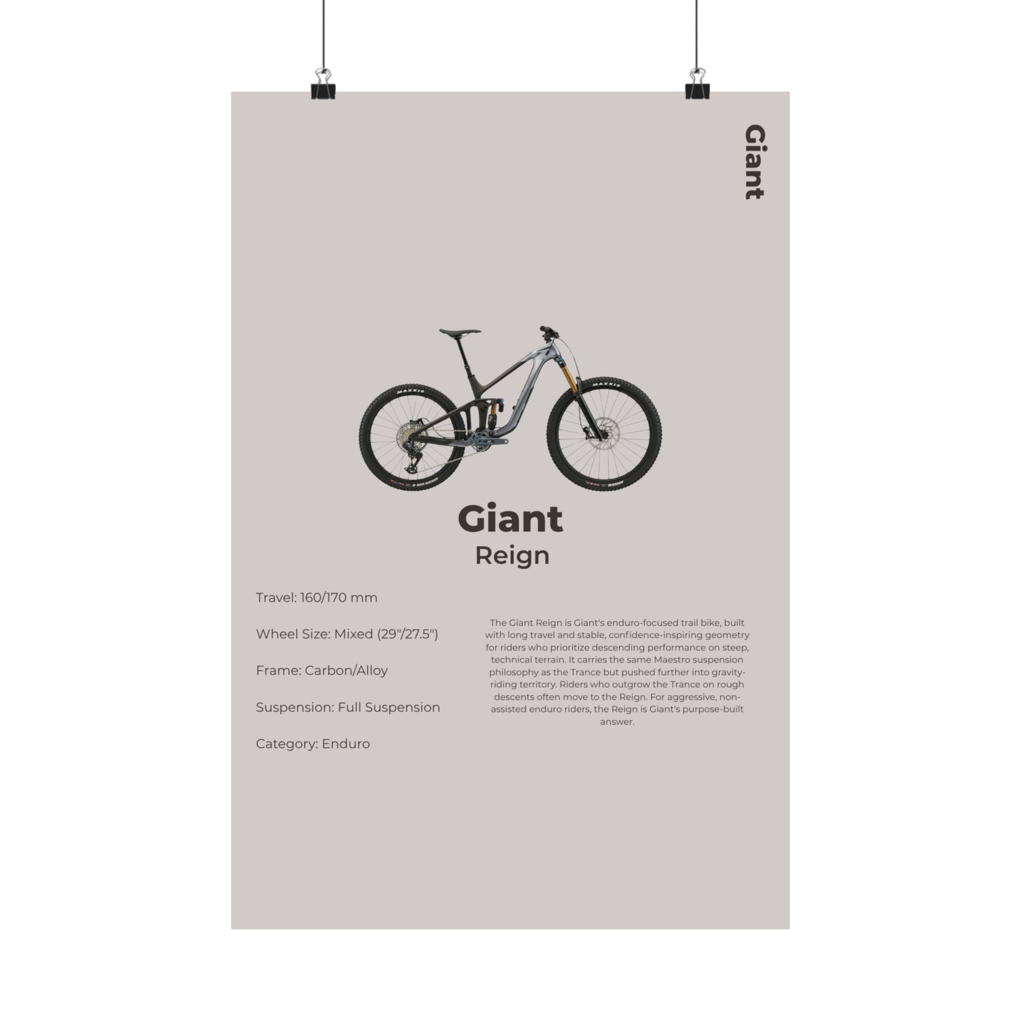 Giant Reign Poster