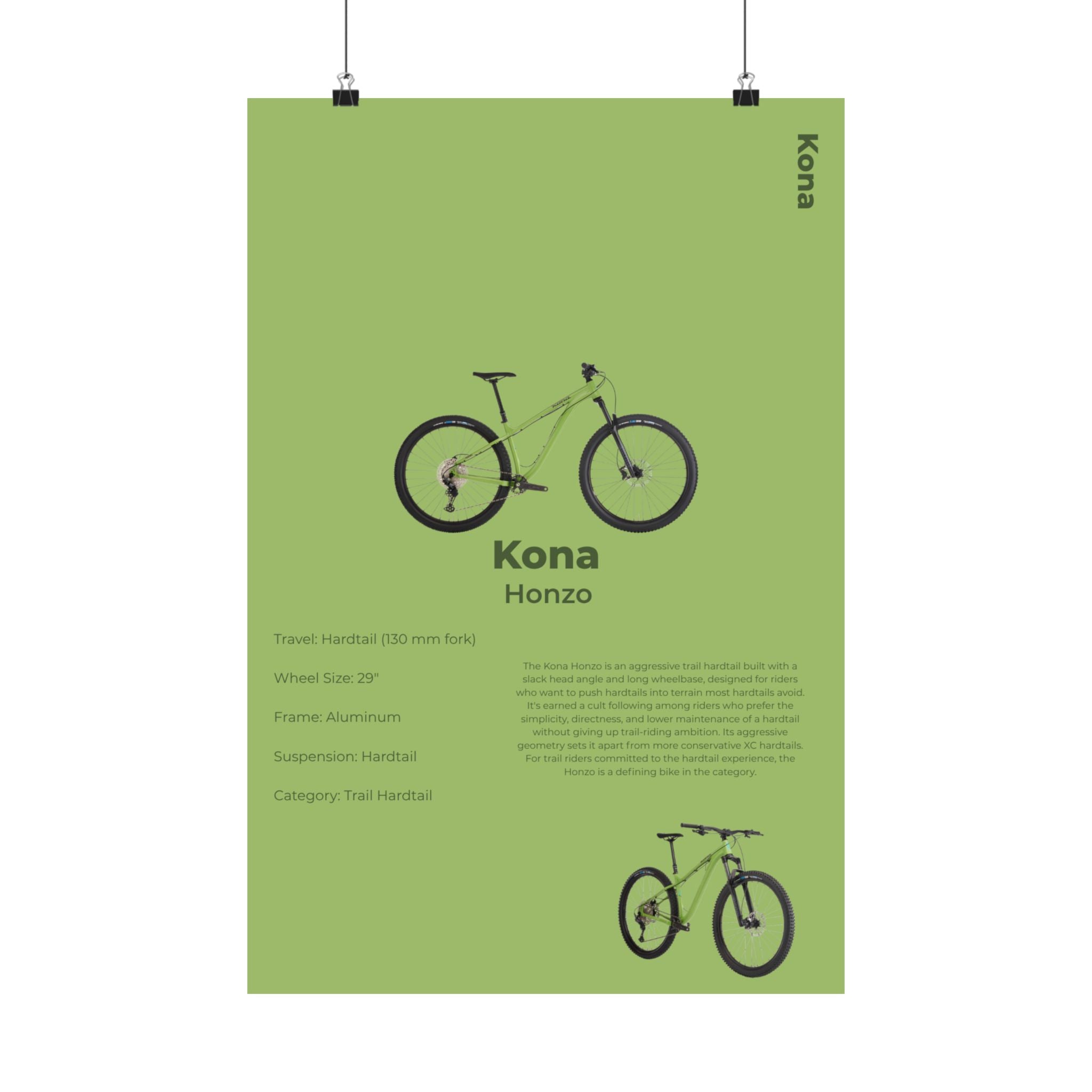 Kona Honzo Poster