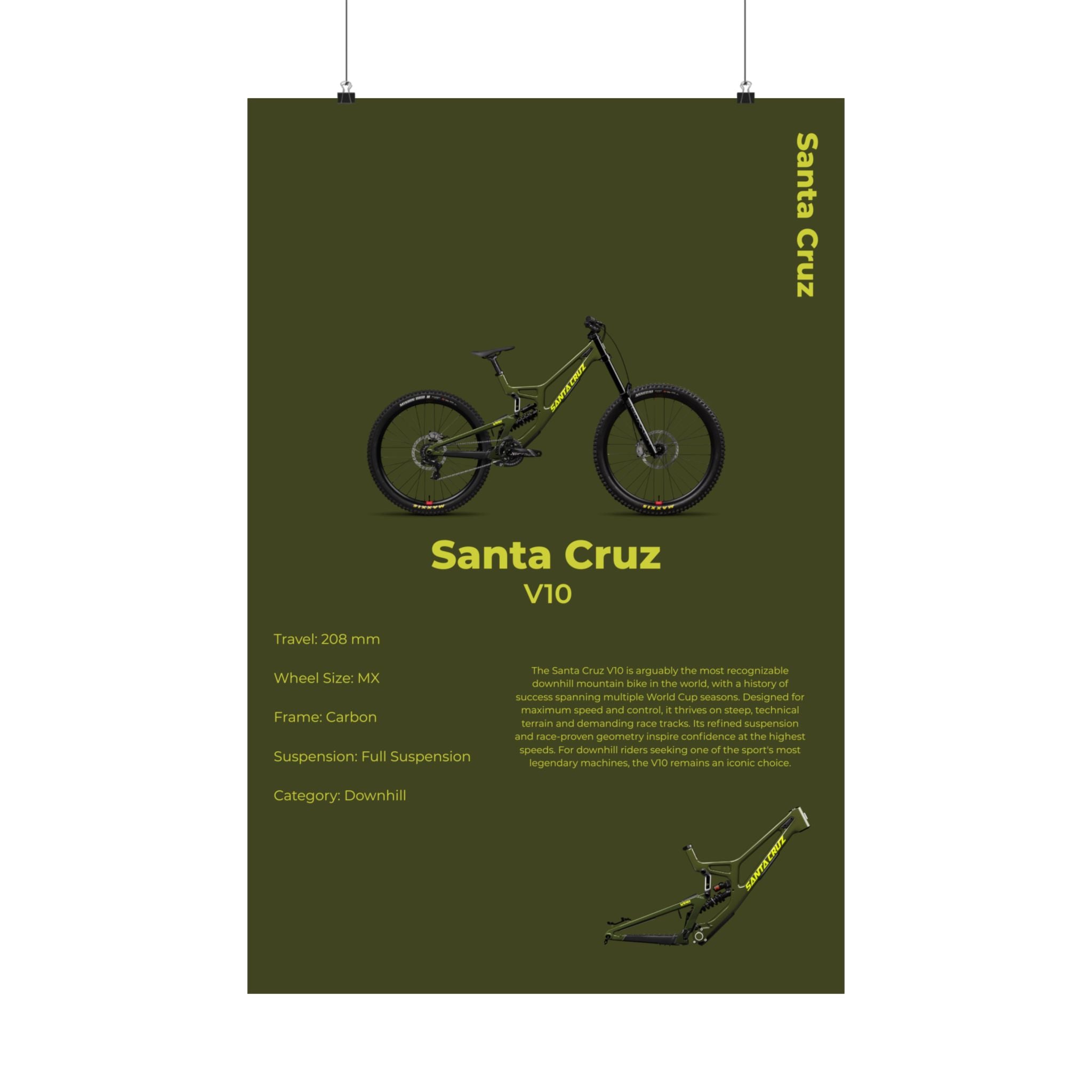 Santa Cruz V10 Poster