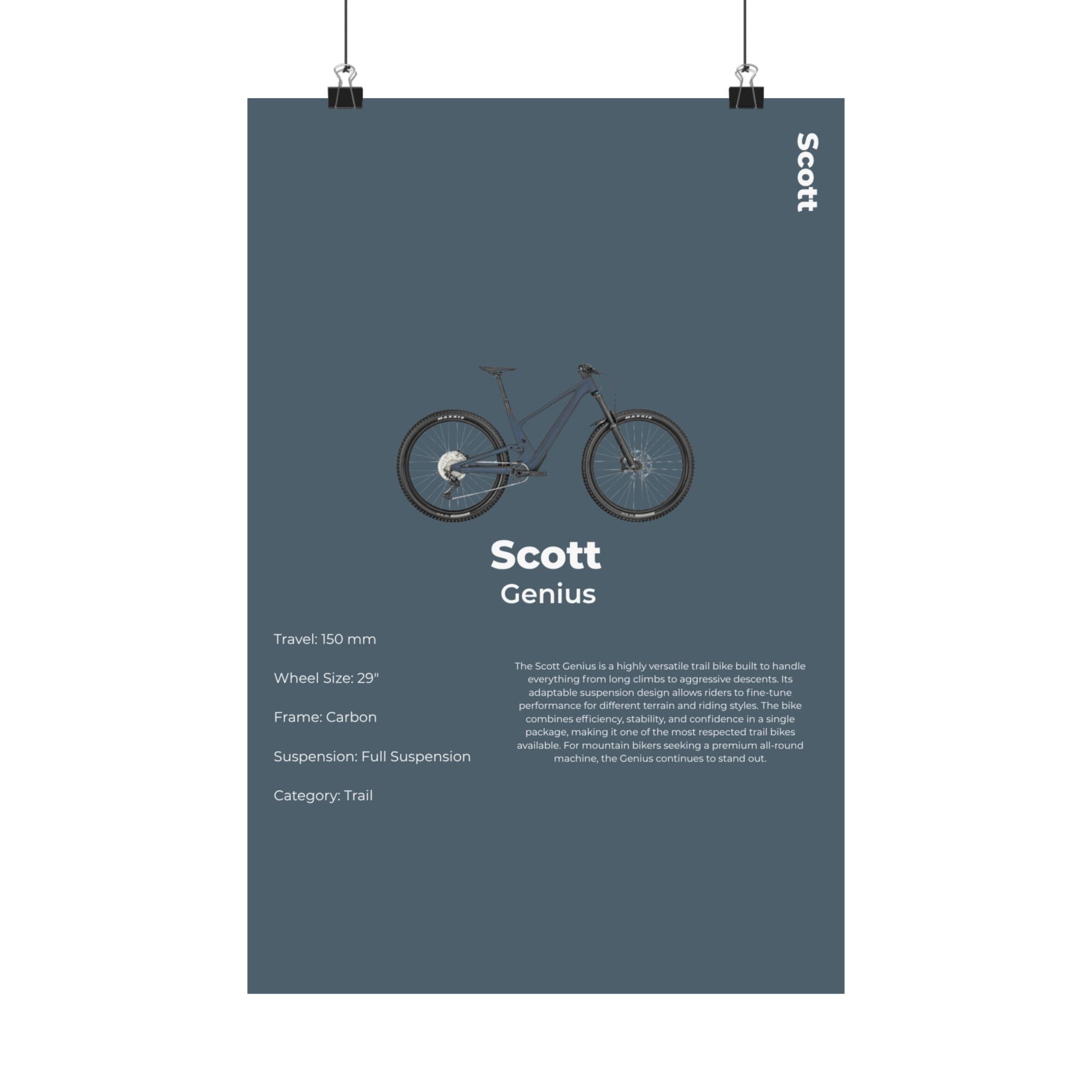 Scott Genius Poster