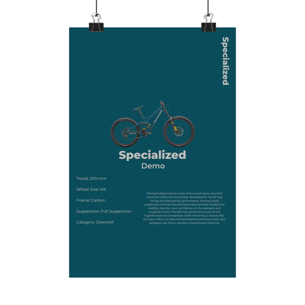 Specialized Demo Poster
