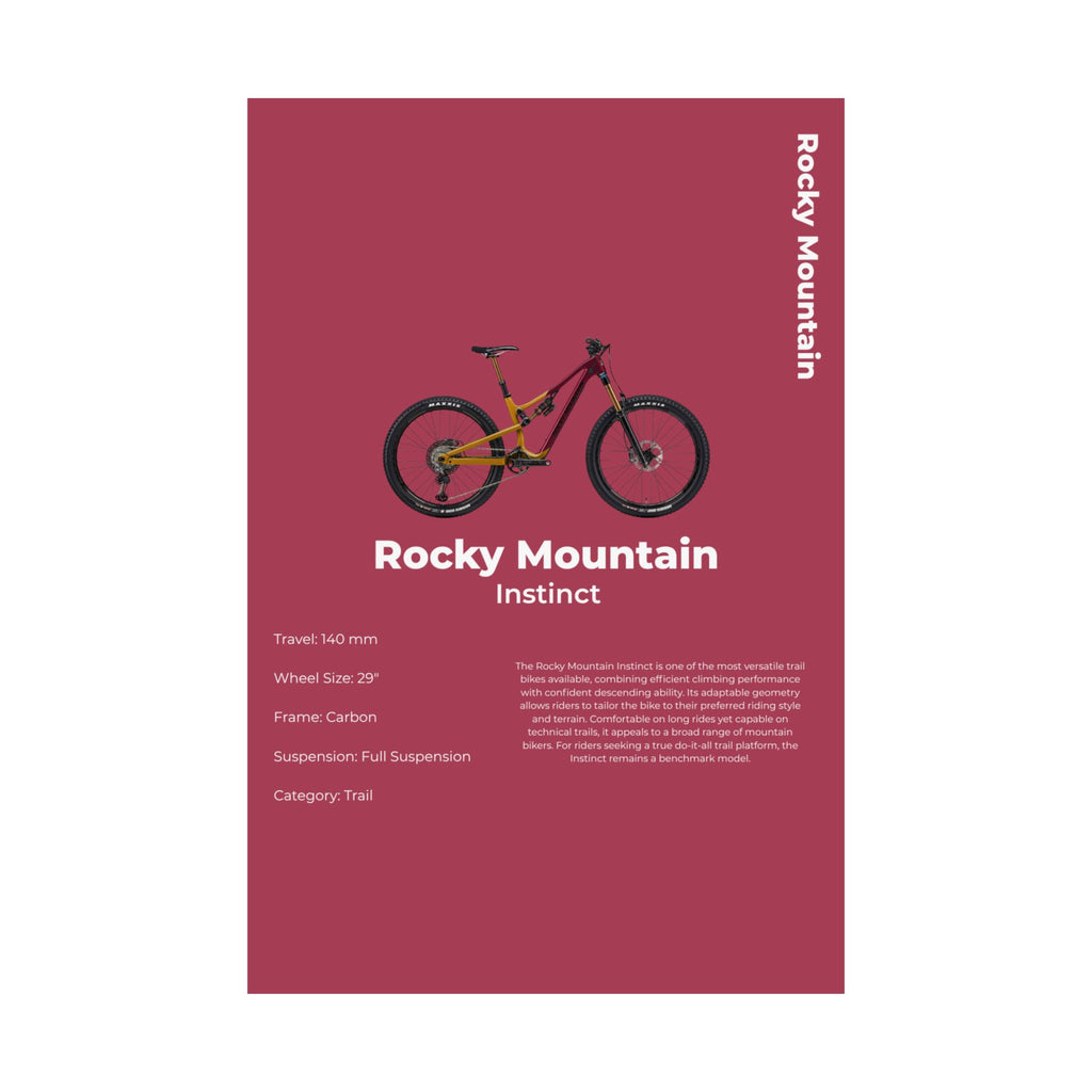 Rocky Mountain Instinct Poster