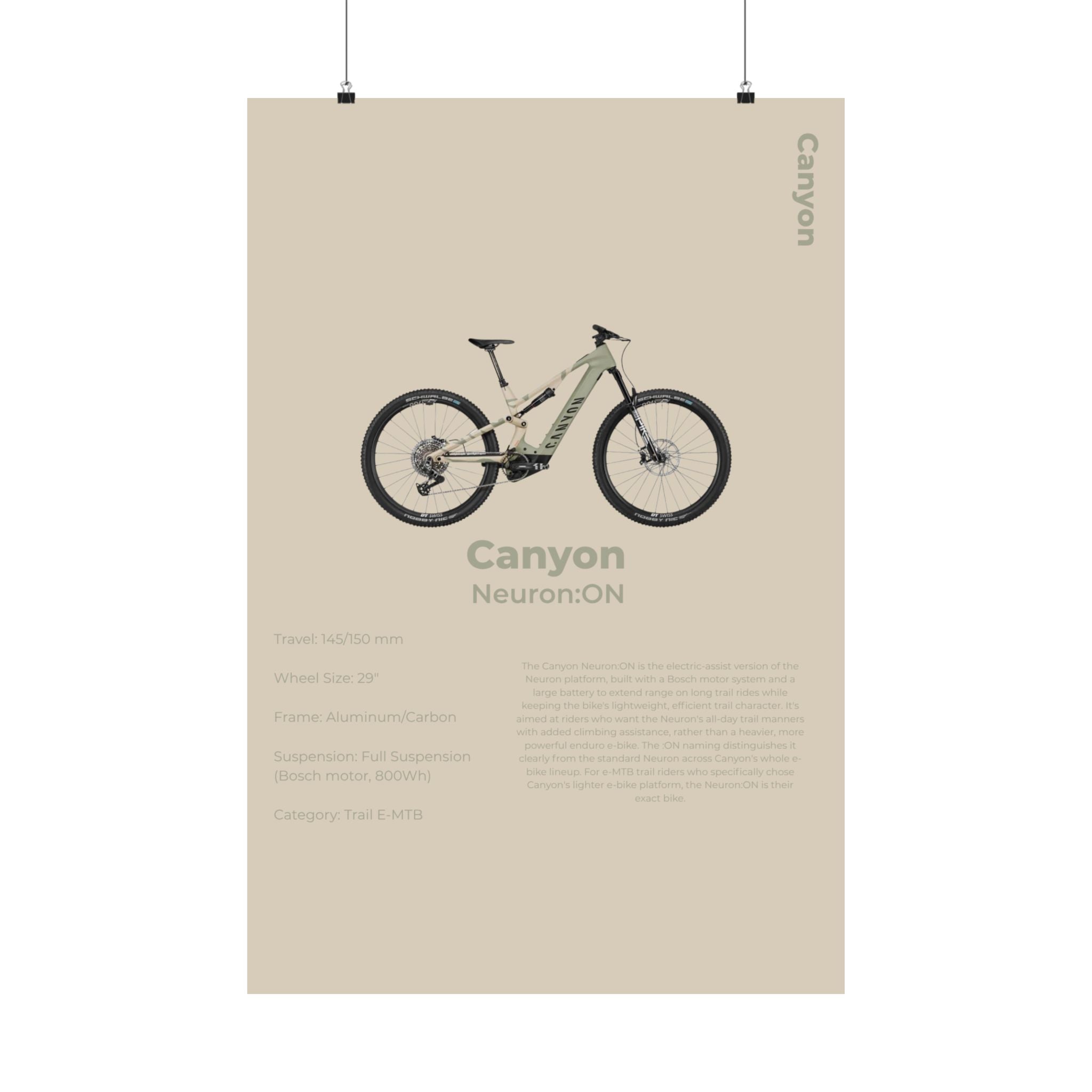 Canyon Neuron Poster