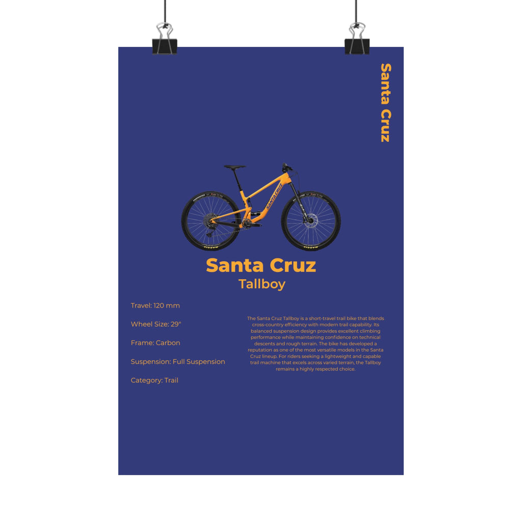 Santa Cruz Tallboy Poster