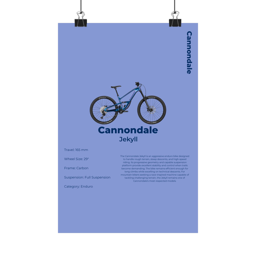 Cannondale Jekyll Poster