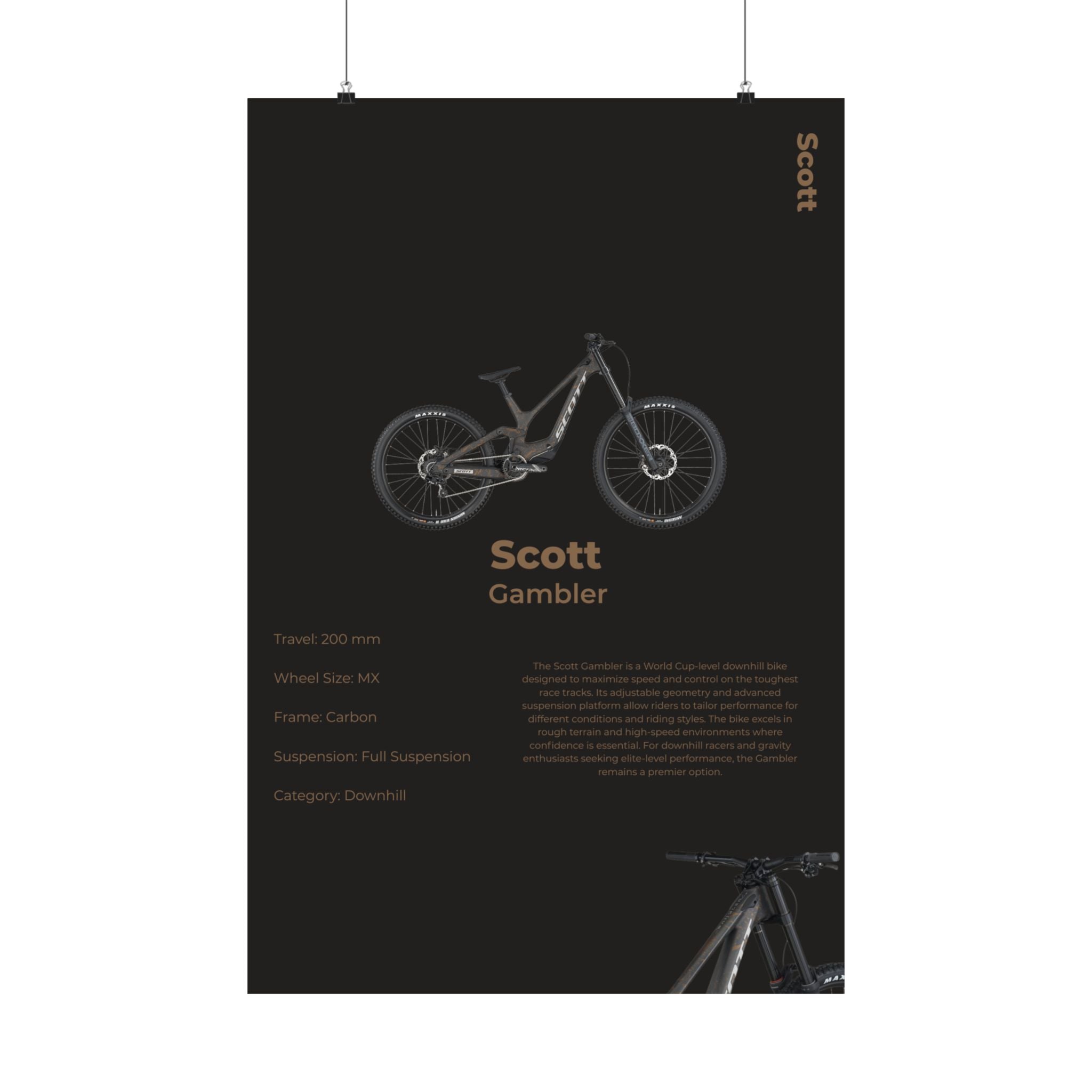 Scott Gambler Poster
