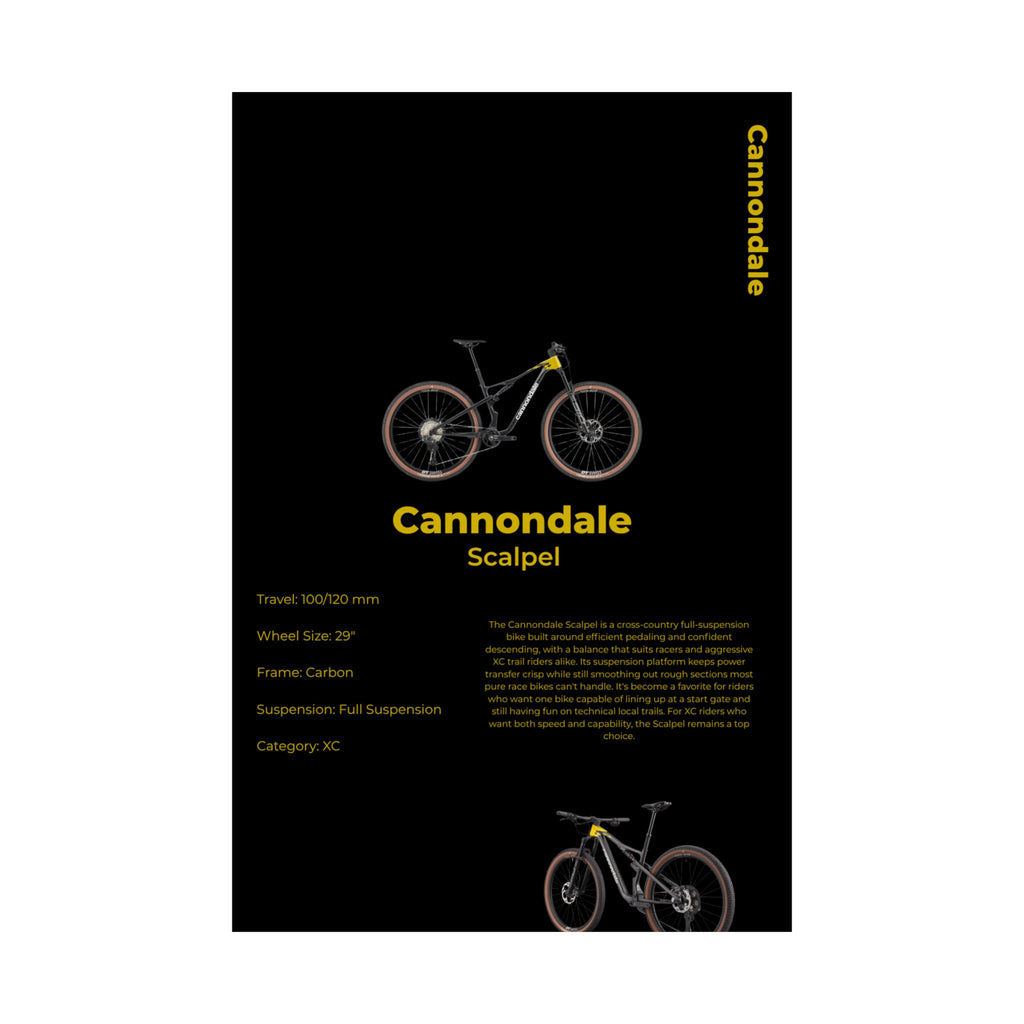 Cannondale Scalpel Poster