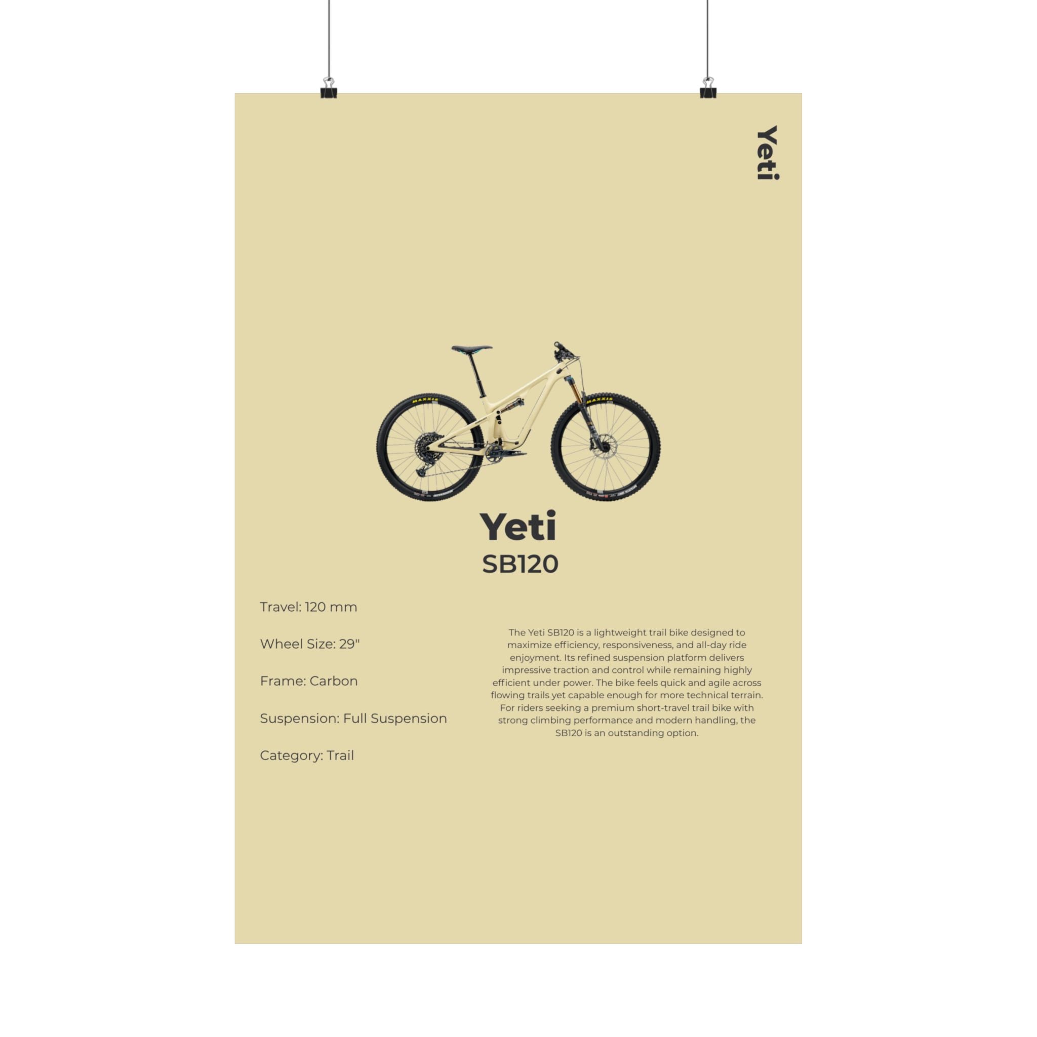 Yeti SB120 Poster