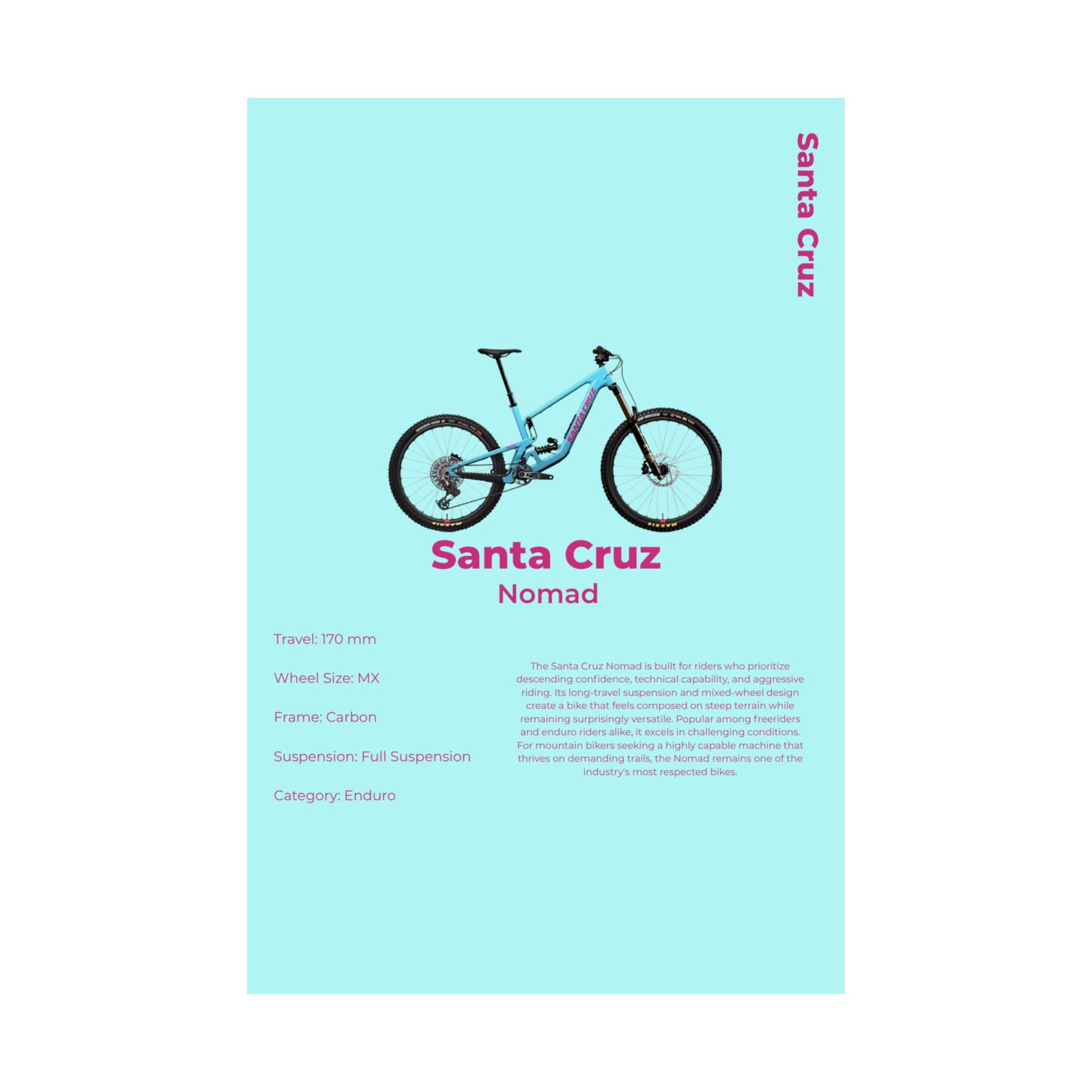 Santa Cruz Nomad Poster