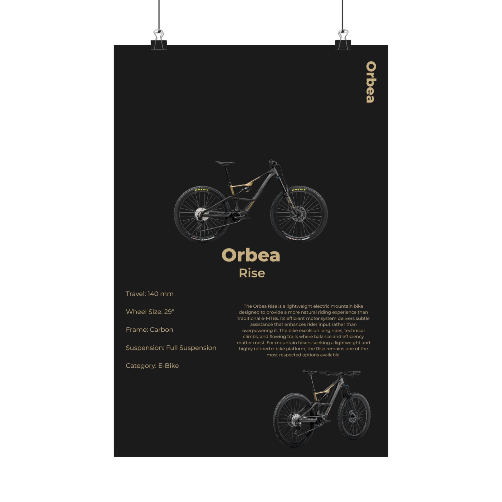 Orbea Rise Poster