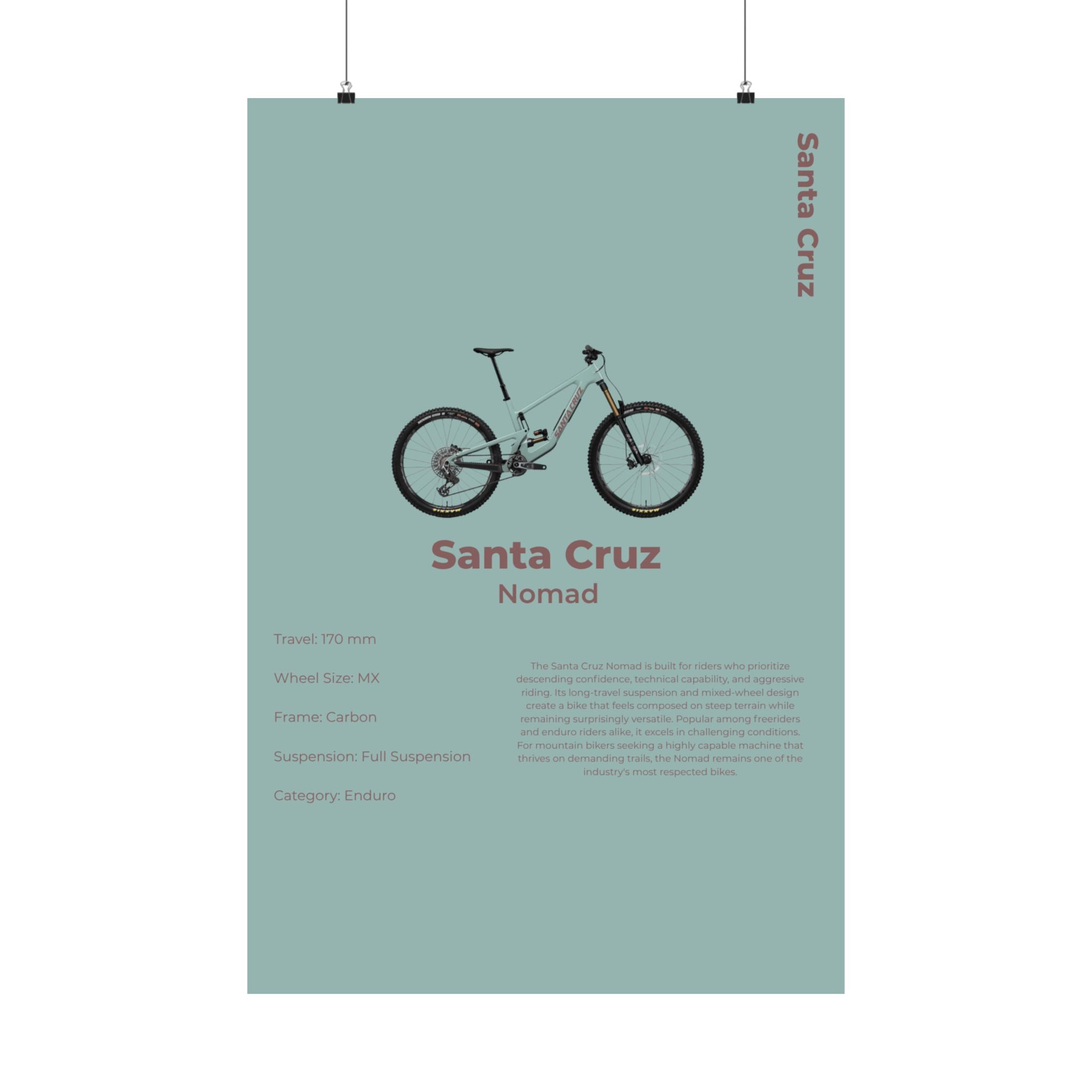 Santa Cruz Nomad Poster