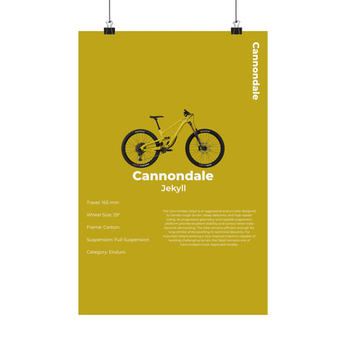 Cannondale Jekyll Poster