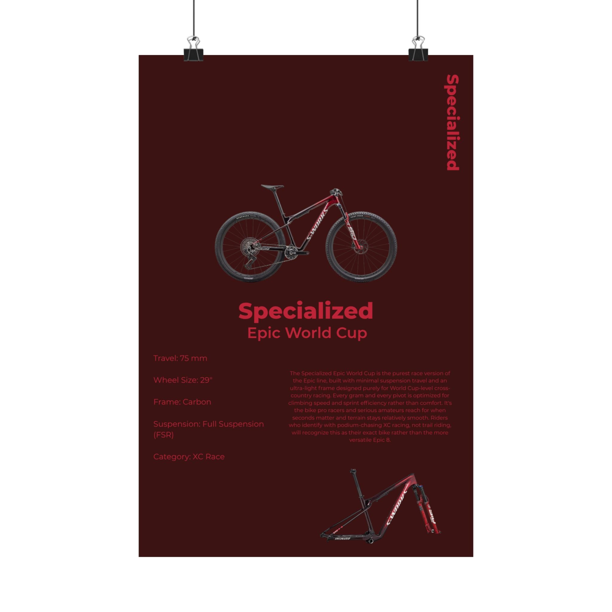 Specialized Epic Poster