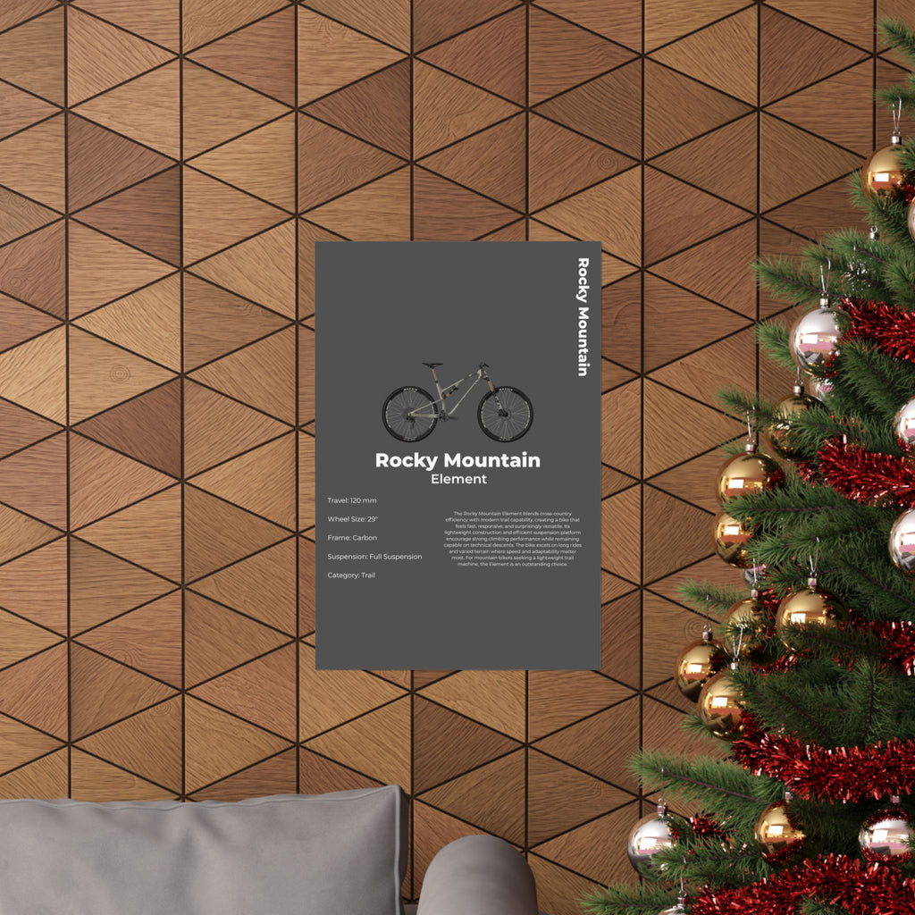 Rocky Mountain Element Poster