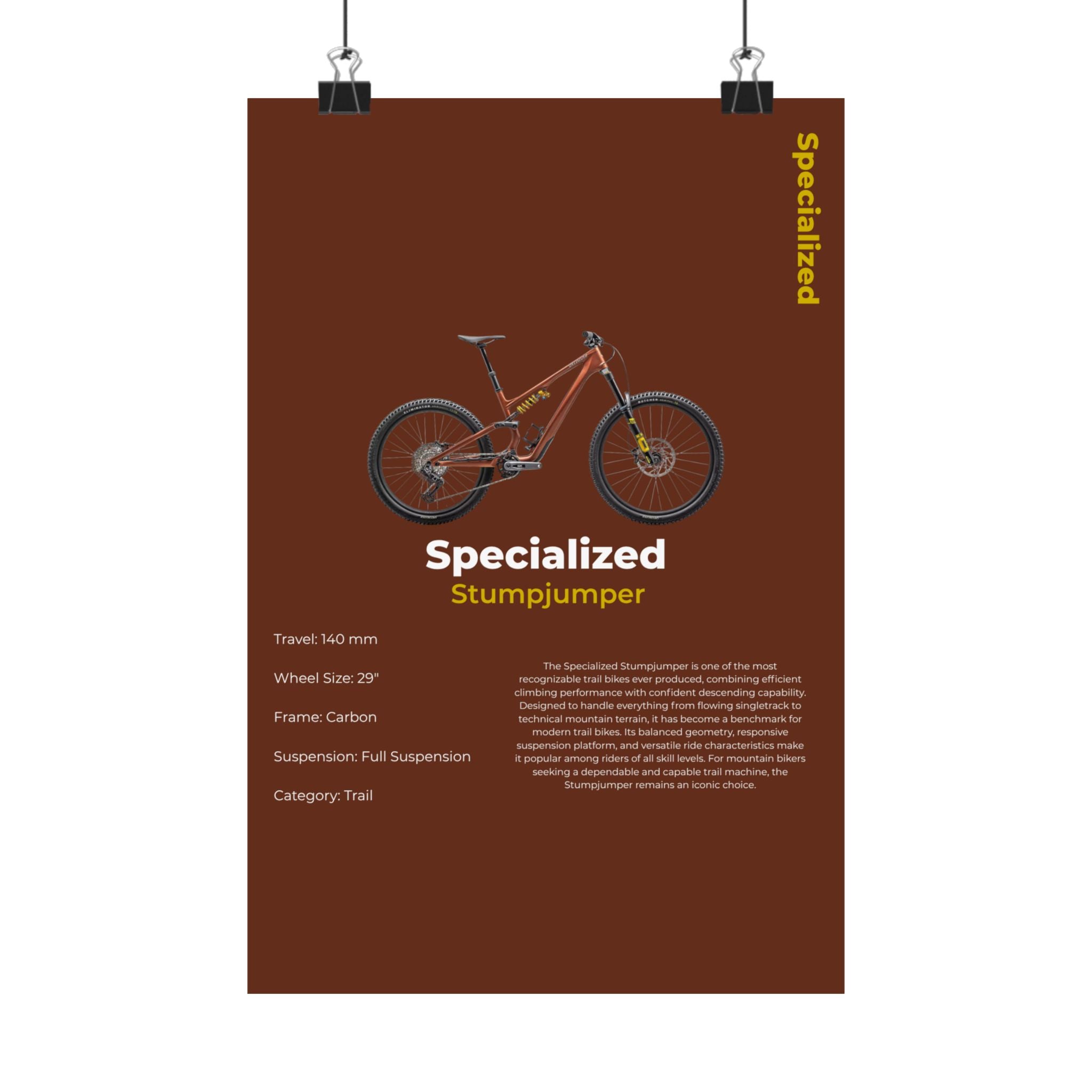 Specialized Stumpjumper Poster