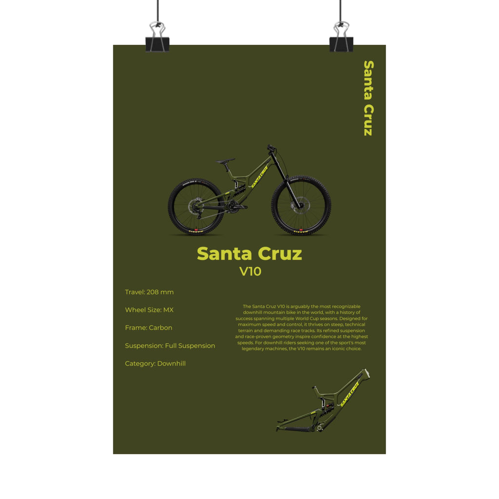 Santa Cruz V10 Poster