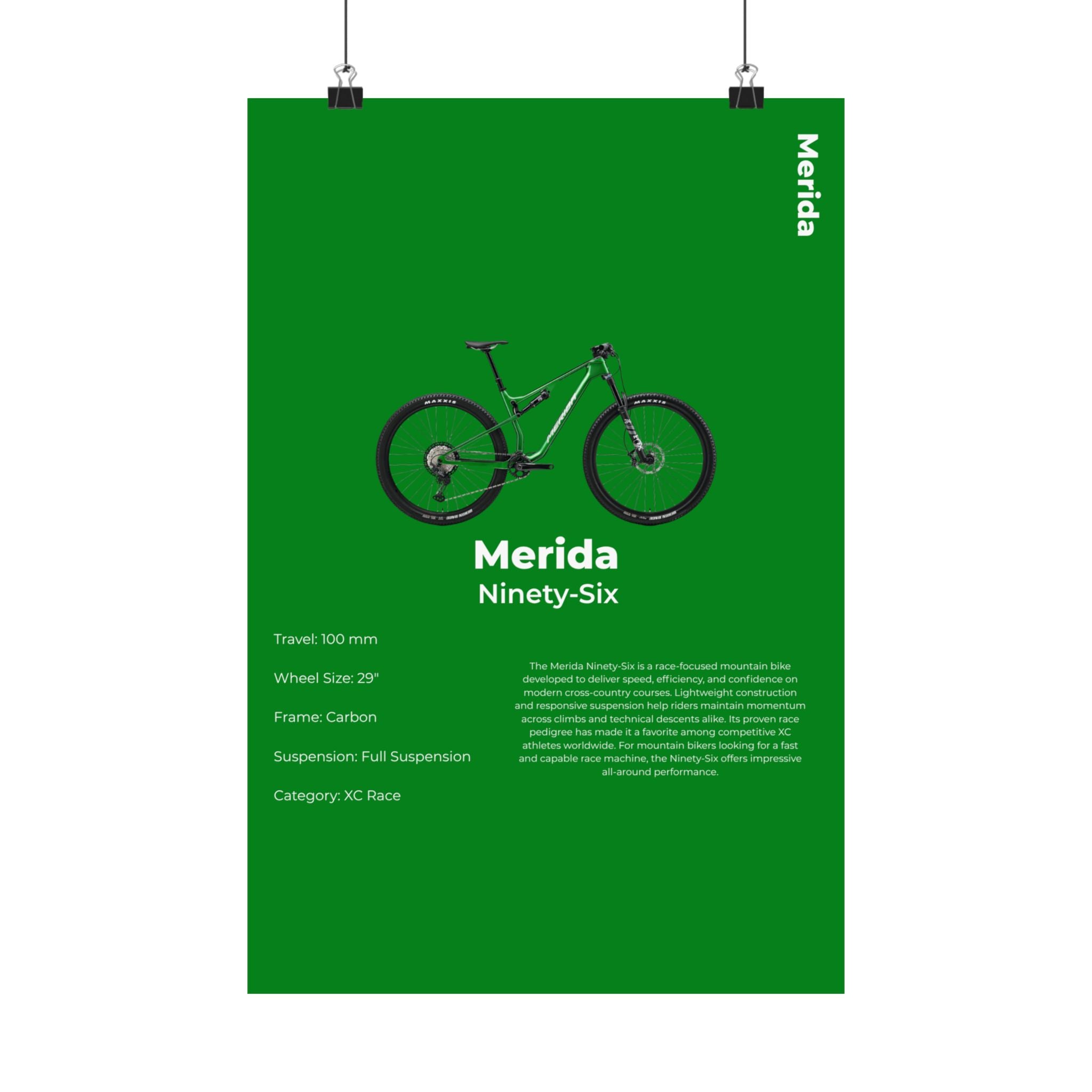 Merida Ninety-Six Poster