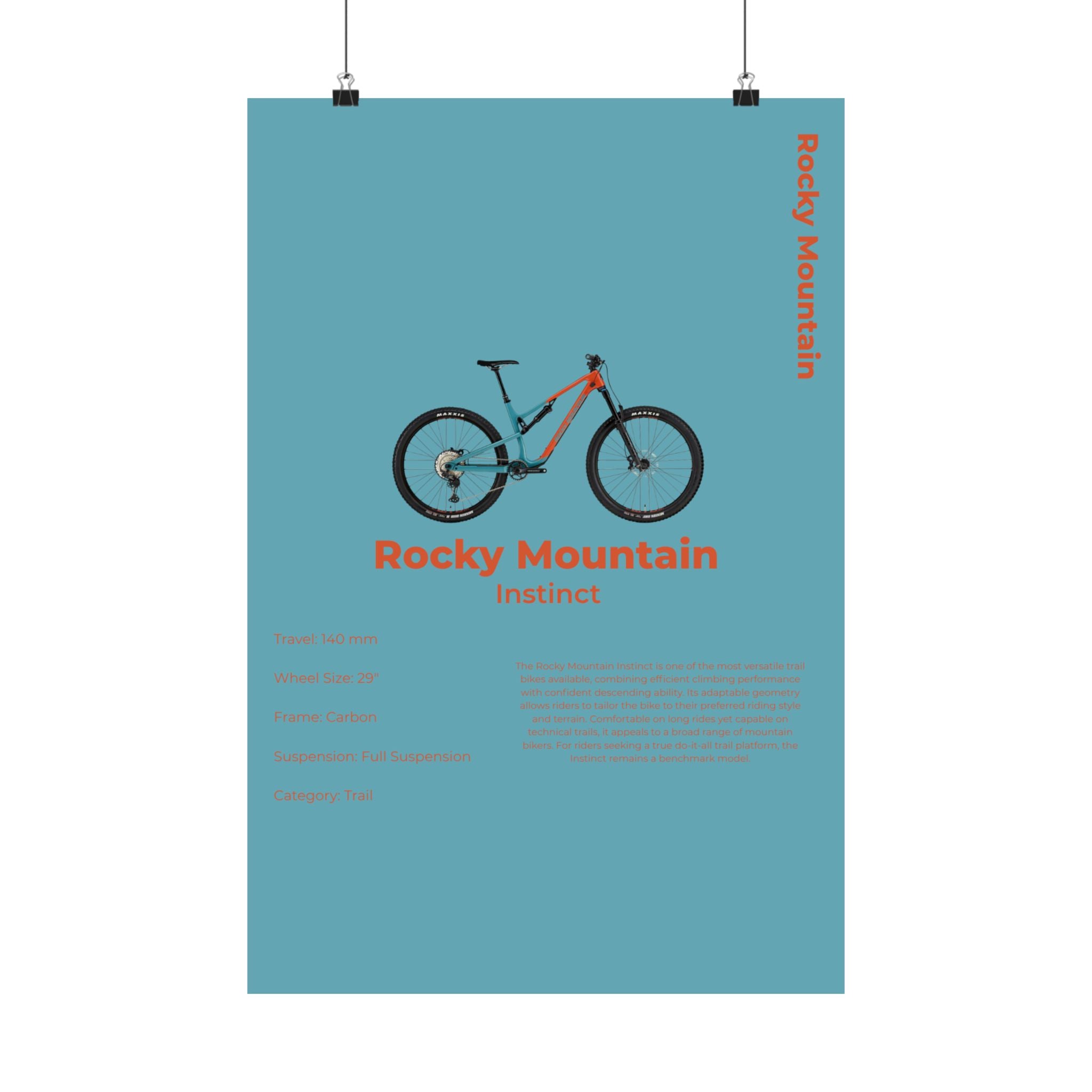 Rocky Mountain Instinct Poster