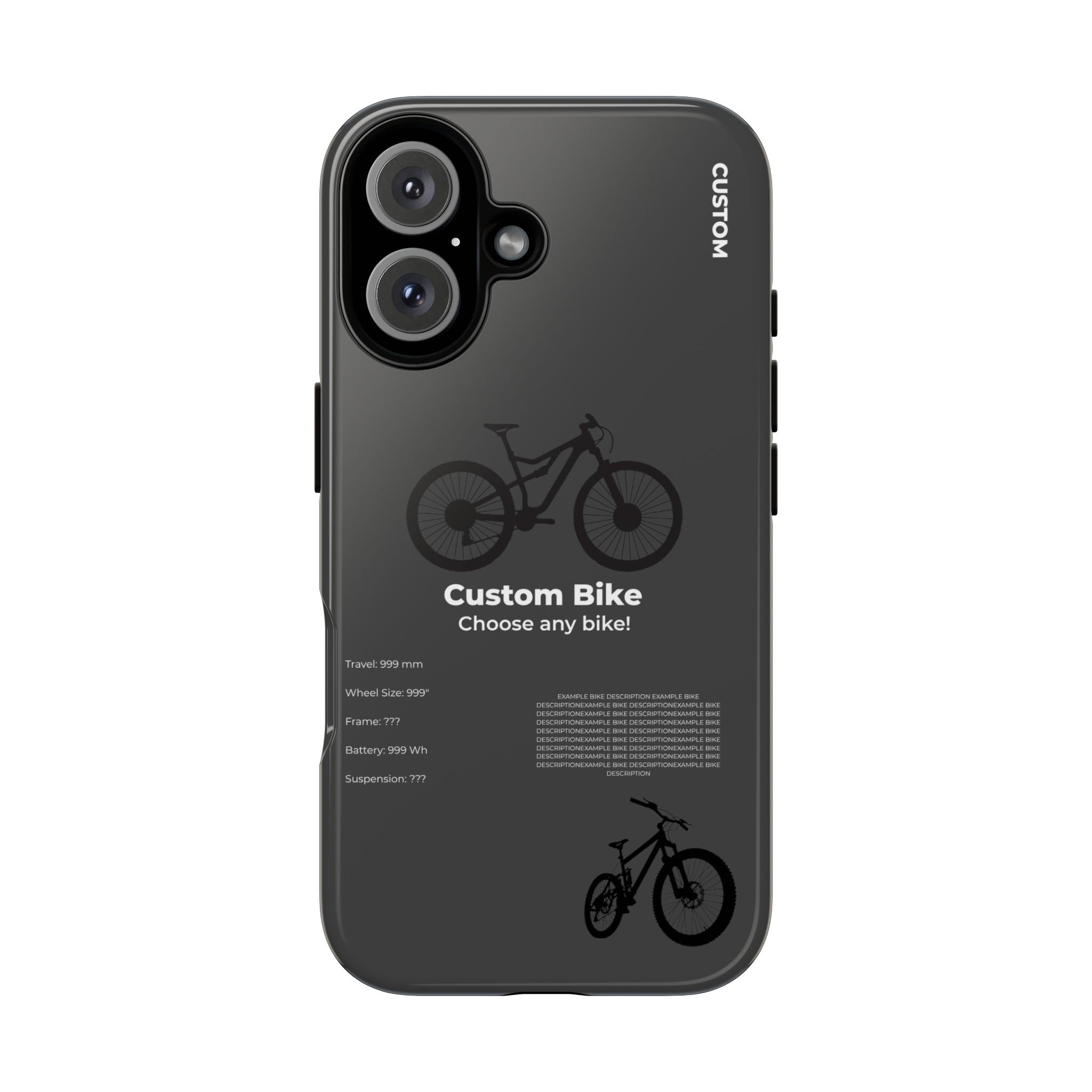 Custom MTB Phone Case