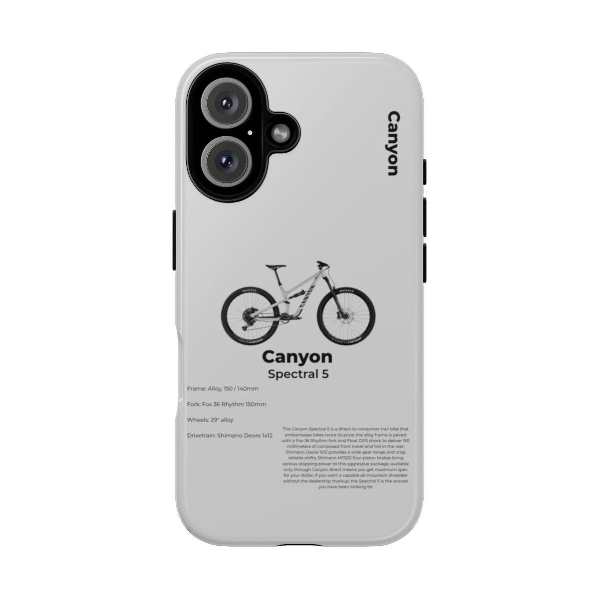 Canyon Spectral 5 - other