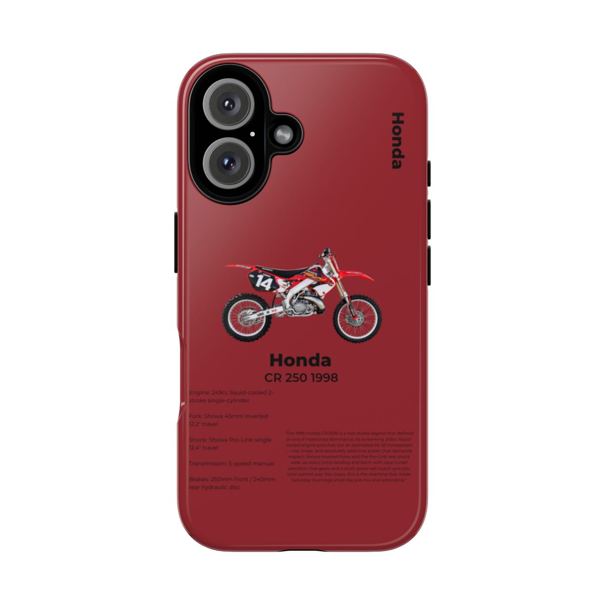 Honda CR 250 1998 - other